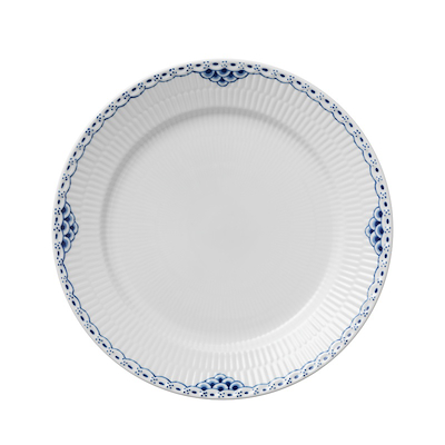 Royal Copenhagen Prinsesse tallerken blå 27 cm