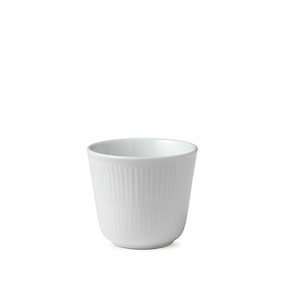 Royal Copenhagen Hvid Riflet termokop 26 cl