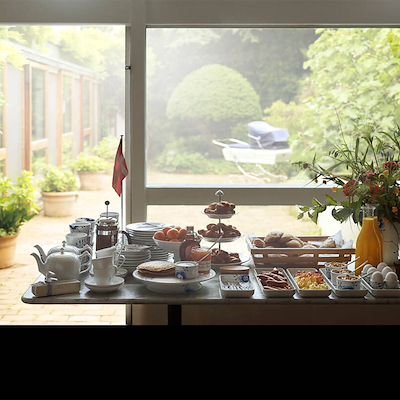 Royal Copenhagen Blå Mega Riflet fad 24 cm