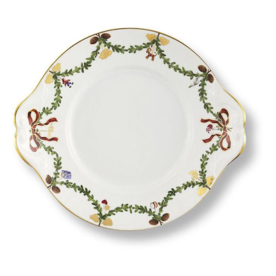 Royal Copenhagen Stjerne Jul Riflet fad 27 cm