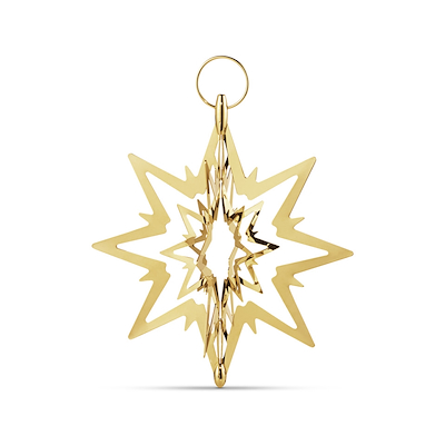 Georg Jensen topstjerne guld mellem H19 cm