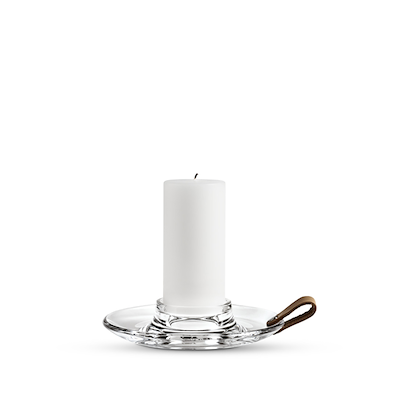 Holmegaard DWL bloklysestage klar 17 cm