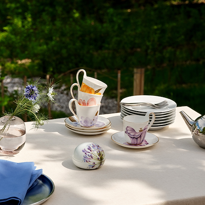 Royal Copenhagen Flora højhankskop Snerle 27 cl