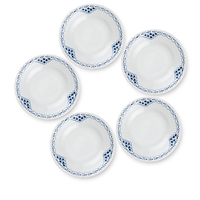 Royal Copenhagen Prinsesse tallerken 11 cm 5-pak