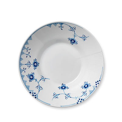 Royal Copenhagen Blå Elements dyb tallerken Ø 25 cm