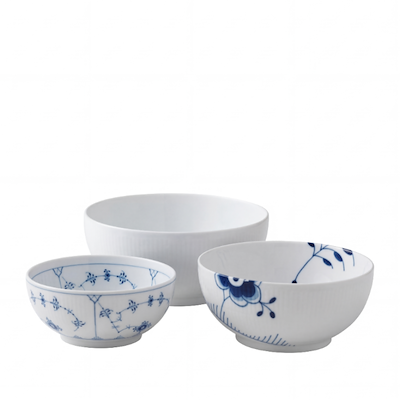 Royal Copenhagen Gifts with History skålesæt 3 stk.