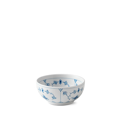 Royal Copenhagen Musselmalet Riflet skål 47 cl