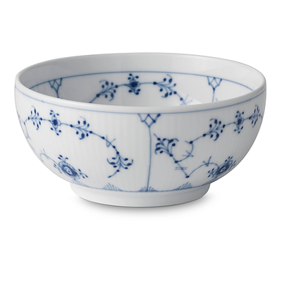 Royal Copenhagen Musselmalet Riflet skål 73 cl