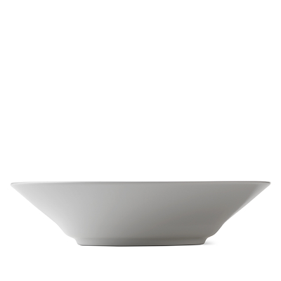 Royal Copenhagen hvid Riflet dyb tallerken hvid 24 cm