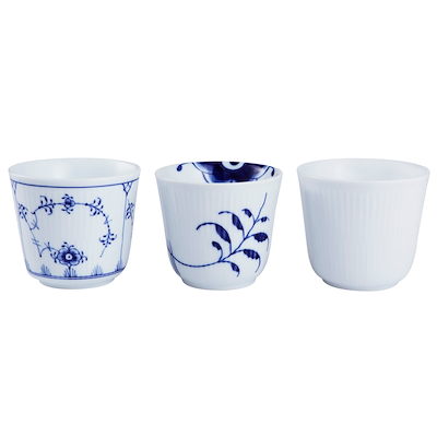 Royal Copenhagen termokrus blå 26 cl 3 stk.