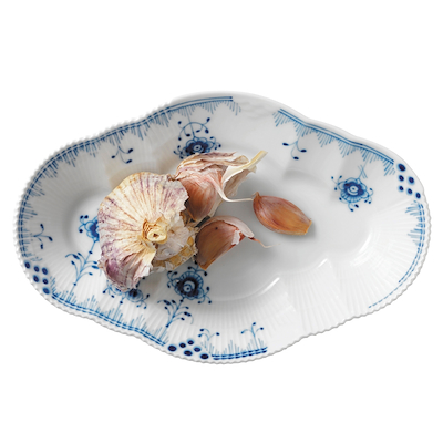 Royal Copenhagen Blå Elements fad 23 cm