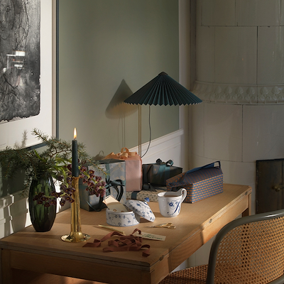 Royal Copenhagen Alfabet krus R blå 33 cl