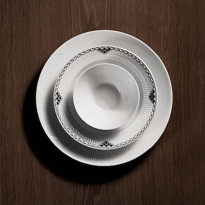 Royal Copenhagen Hvid Elements skål