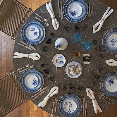 Royal Copenhagen Blomst tallerken Pinselilje 15 cm