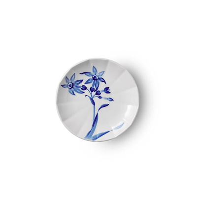 Royal Copenhagen Blomst tallerken Pinselilje 15 cm