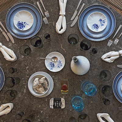 Royal Copenhagen Blomst tallerken Kamelia 15 cm