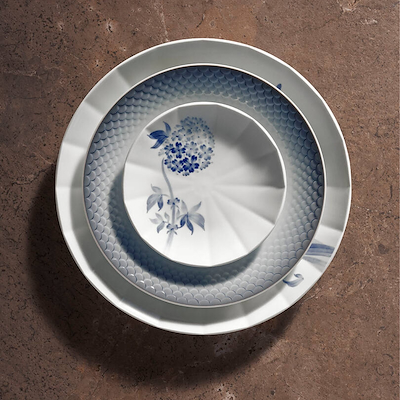 Royal Copenhagen Blomst tallerken Snebold 15 cm
