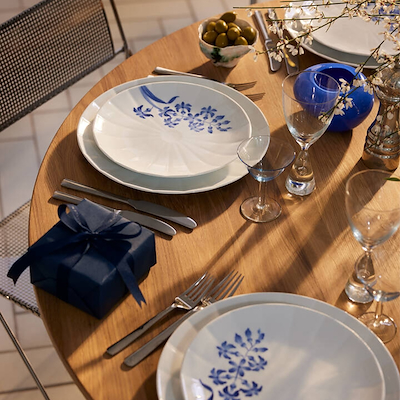 Royal Copenhagen Blomst tallerken Hyacint 22 cm