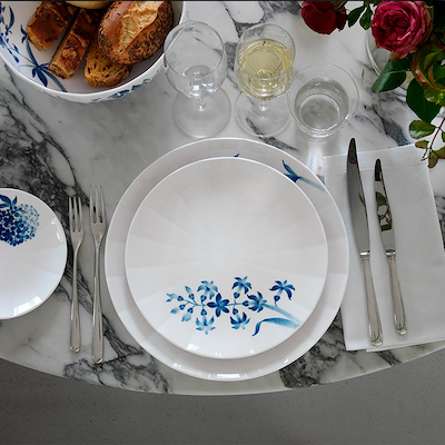 Royal Copenhagen Blomst tallerken Hyacint 22 cm