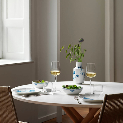 Royal Copenhagen Blomst tallerken Lilje 27 cm