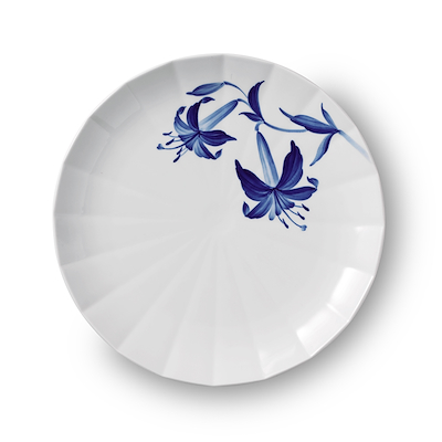 Royal Copenhagen Blomst tallerken Lilje 27 cm