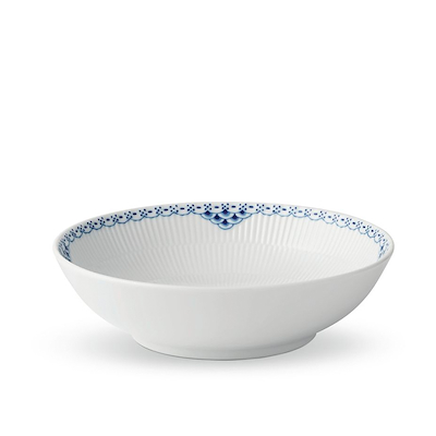 Royal Copenhagen Prinsesse skål blå 21 cm