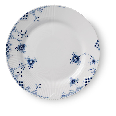 Royal Copenhagen Blå Elements tallerken 19 cm