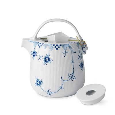 Royal Copenhagen Blå Elements tekande blå 0,95 liter