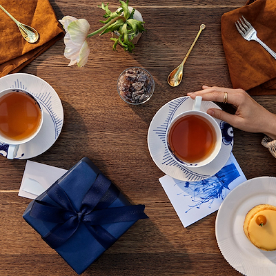 Royal Copenhagen Hvid Elements tallerken hvid 19 cm