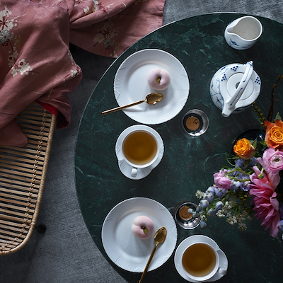 Royal Copenhagen Hvid Elements tekop hvid 26 cl