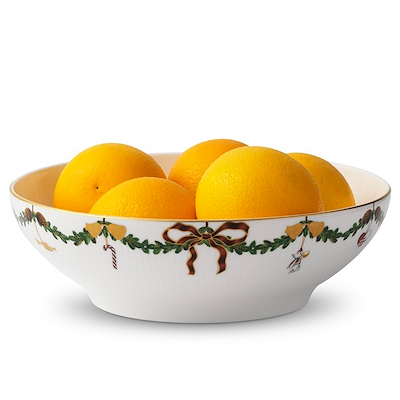 Royal Copenhagen Stjerne Riflet Jul skål 220 cl