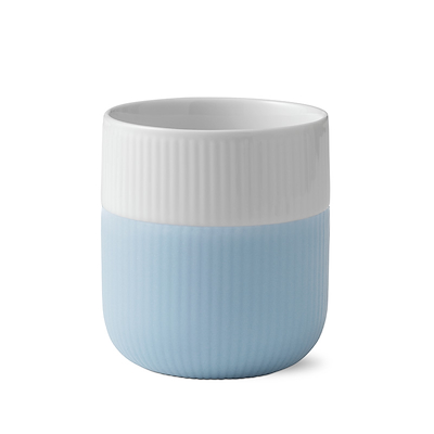 Royal Copenhagen Riflet Contrast krus dueblå 35 cl
