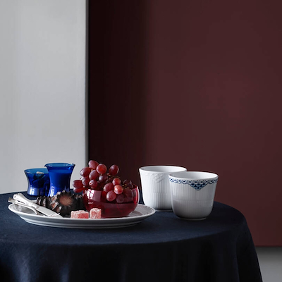 Royal Copenhagen Hvid Halvblonde termokop 26 cl