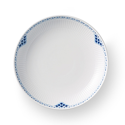Royal Copenhagen Prinsesse moderne tallerken blå 20 cm