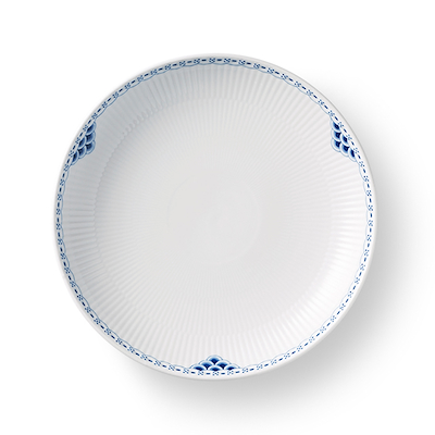 Royal Copenhagen Prinsesse moderne middagstallerken blå 25 cm