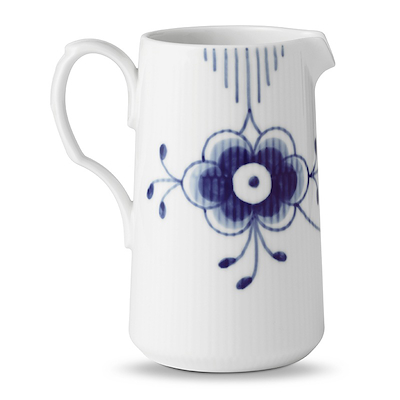 Royal Copenhagen Blå Mega riflet kande 50 cl