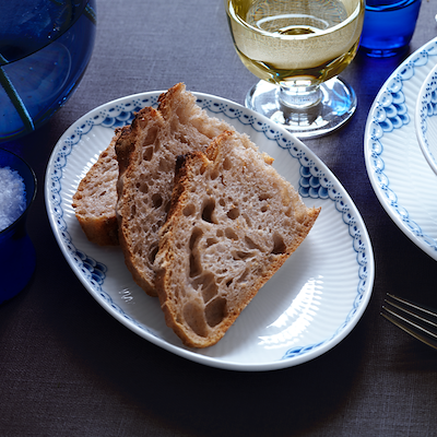 Royal Copenhagen Prinsesse asiette blå 23 cm