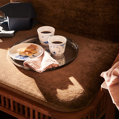 Royal Copenhagen Blomst tallerken Tulipan 19 cm