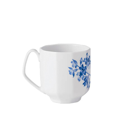 Royal Copenhagen Blomst krus Levkøj blå 33 cl