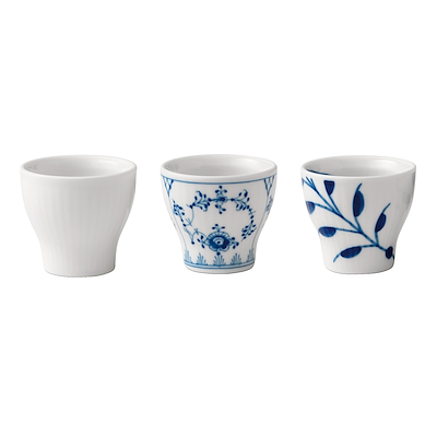 Royal Copenhagen History mix æggebægre 3 stk.