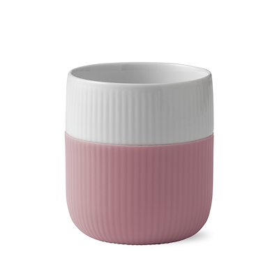 Royal Copenhagen Riflet Contrast krus rosa 35 cl