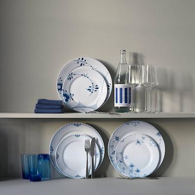Royal Copenhagen Prinsesse tallerken 22 cm  2 stk.