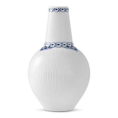 Royal Copenhagen Prinsesse vase blå 15 cm