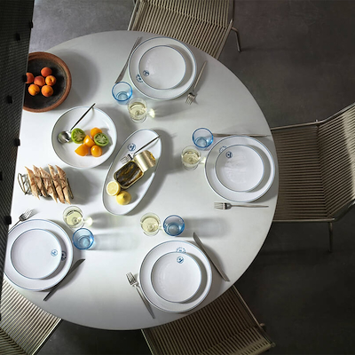 Royal Copenhagen Blueline Coupe Tallerken 23 cm