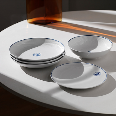 Royal Copenhagen Blue Line Coupe tallerken 27 cm