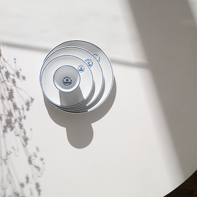 Royal Copenhagen Blue Line Coupe tallerken 27 cm