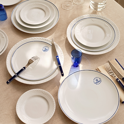 Royal Copenhagen Blue Line Coupe tallerken 27 cm