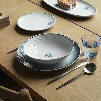 Royal Copenhagen Blueline Coupe Tallerken 19 cm