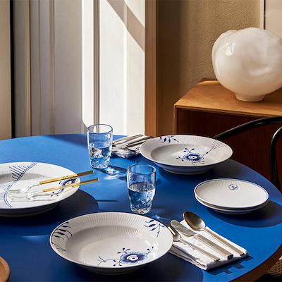 Royal Copenhagen Blueline Coupe Tallerken 19 cm