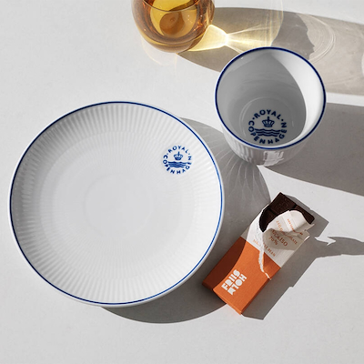 Royal Copenhagen Blue Line termokop blå 26 cl